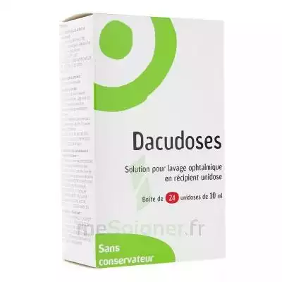 Dacudoses Solution Pour Lavement Ophtalmologique 24unid/10ml à FESSENHEIM