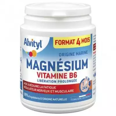 Acheter Alvityl Magnésium Vitamine B6 Libération Prolongée Comprimés LP Pot/120 à FESSENHEIM
